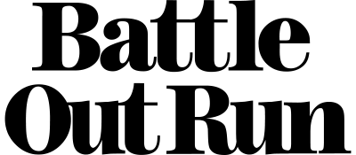 Battle Out Run logo for Sega Master System
